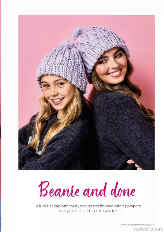 Вязаные проекты крючком в журнале &laquo;Simply Crochet №170 2025&raquo;