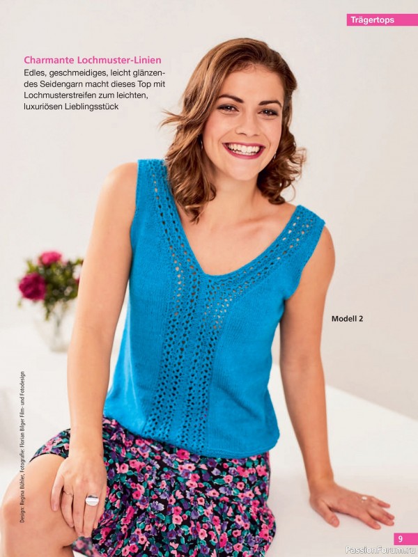 Вязаные проекты спицами в журнале &laquo;Hundert Seiten voller Ideen №2 2026&raquo;