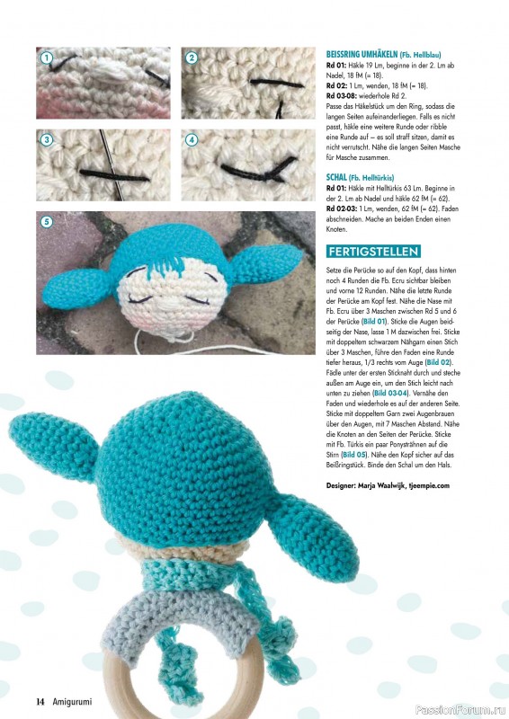 Вязаные проекты в журнале «Hakeln Best of Amigurumi №22 2025»