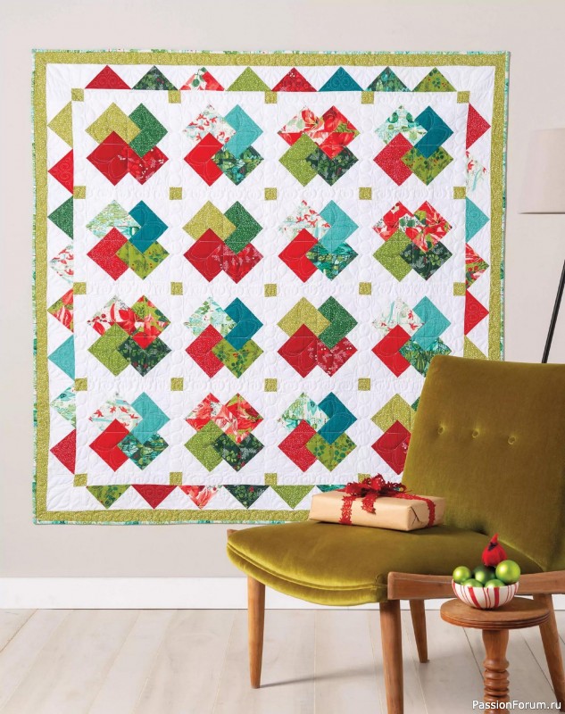 Коллекция проектов для рукодельниц в журнале «Quilter's World Special Edition - Christmas 2025»