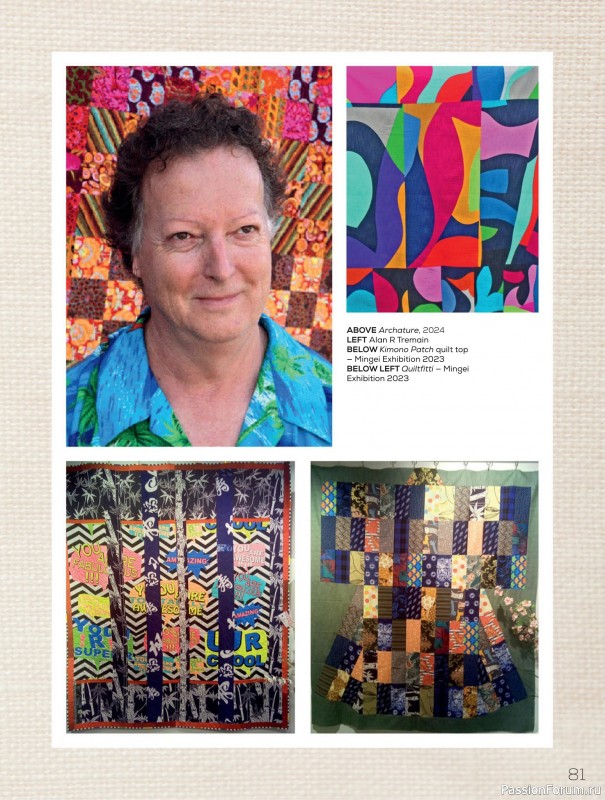 Коллекция проектов для рукодельниц в журнале «Quilters Companion №135 2025»