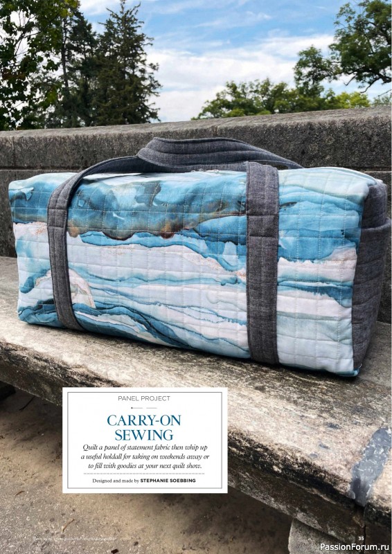 Коллекция проектов для рукодельниц в журнале «Todays Quilter №135 2025»