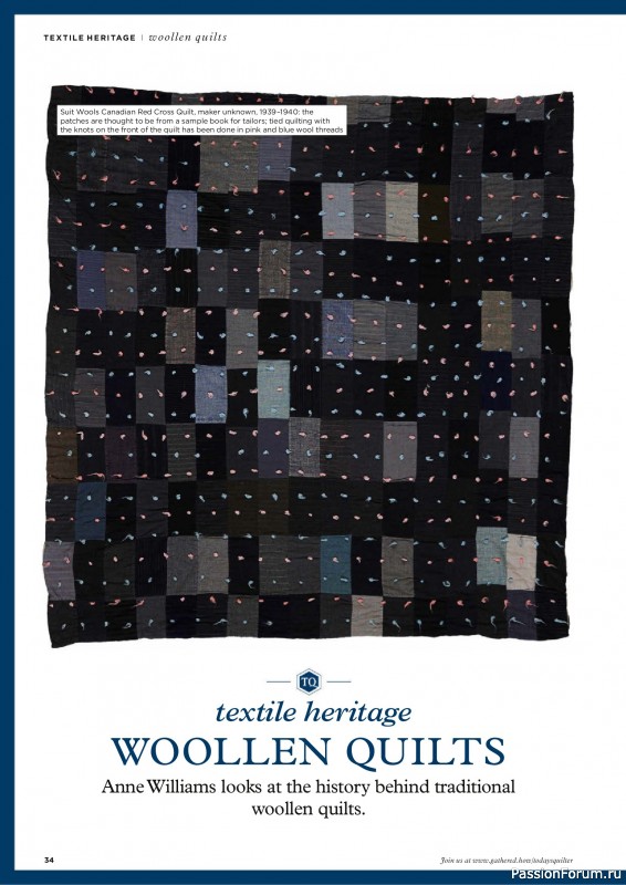 Коллекция проектов для рукодельниц в журнале &laquo;Todays Quilter №136 2026&raquo;