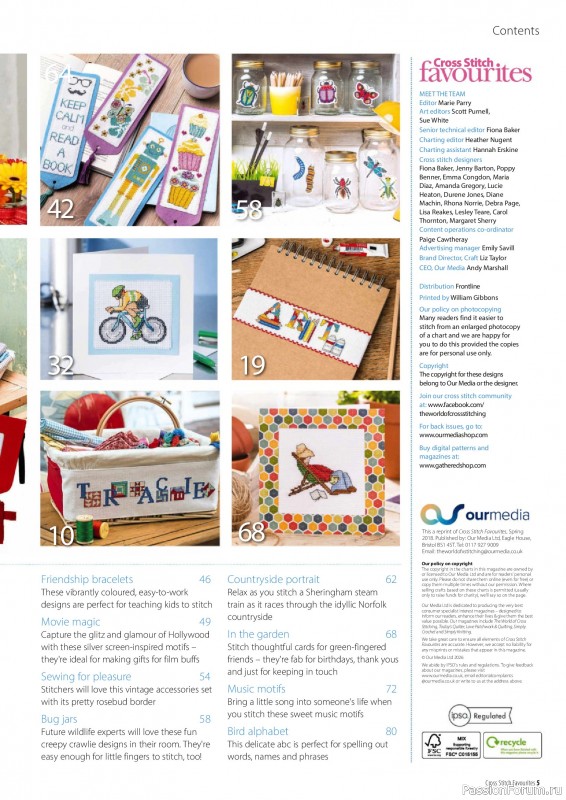 Коллекция вышивки в журнале &laquo;Cross Stitch Favourites - Hobbies 2026&raquo;