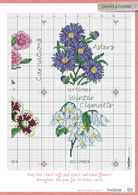 Коллекция вышивки в журнале «CrossStitcher №398 2023»