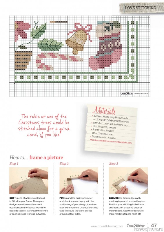 Коллекция вышивки в журнале &laquo;CrossStitcher №442 2026&raquo;