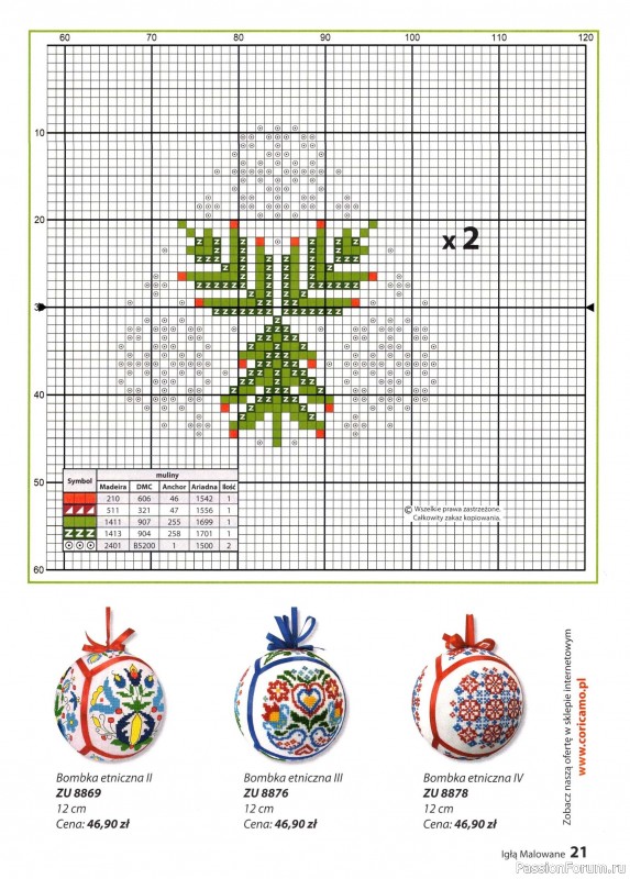 Коллекция вышивки в журнале «Igla Malowane №6 2024»