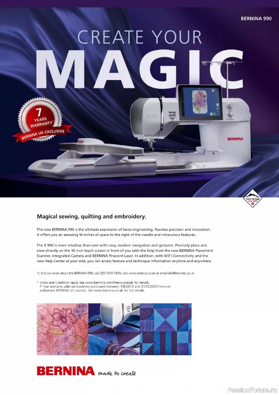 Коллекция вышивки в журнале «Love Embroidery №63 2025»