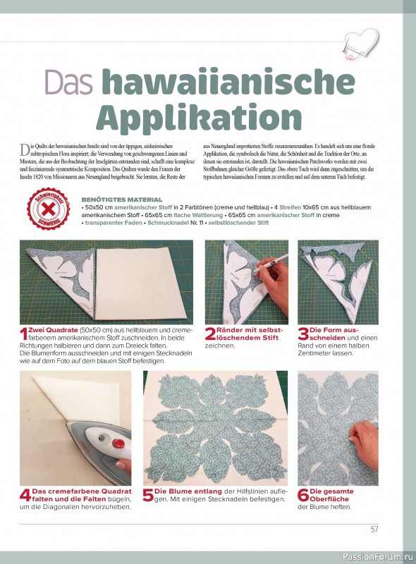 Коллекция проектов для рукодельниц в журнале «I Love Nahen - Februar/Marz 2026»