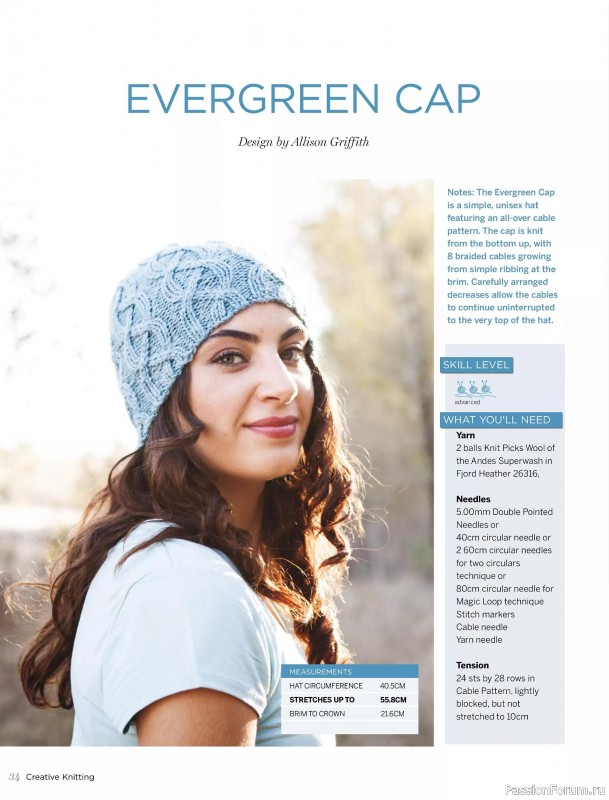 Вязаные модели спицами в журнале &laquo;Creative Knitting №91 2025&raquo;