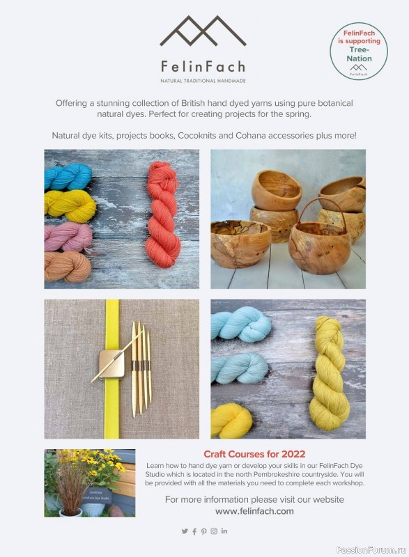 Вязаные модели спицами в журнале «Let's Knit №182 2022»