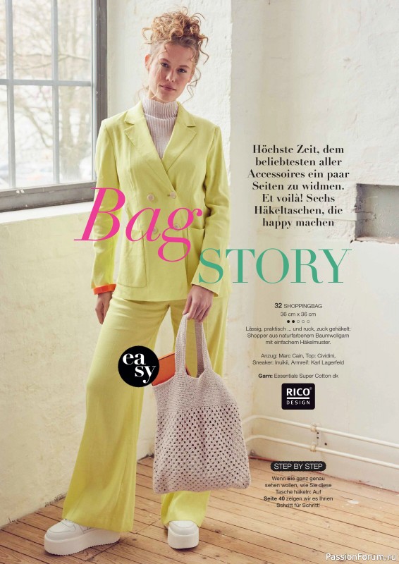 Вязаные модели в журнале «Burda Stricken №2 2025»
