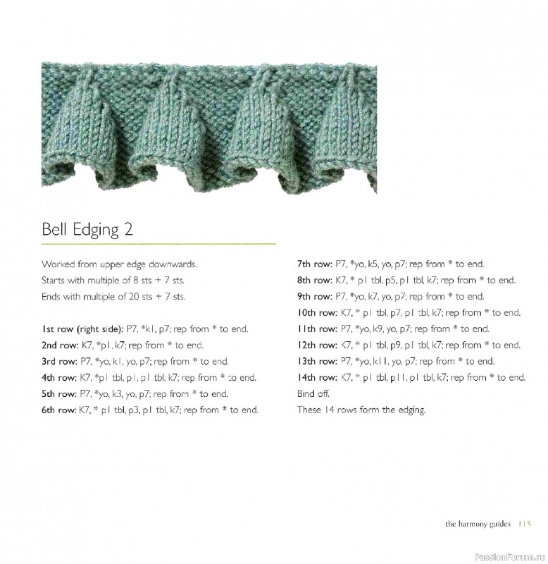 Вязаные проекты в книге &laquo;Knit Edgings & Trims 150 Stitches&raquo;.