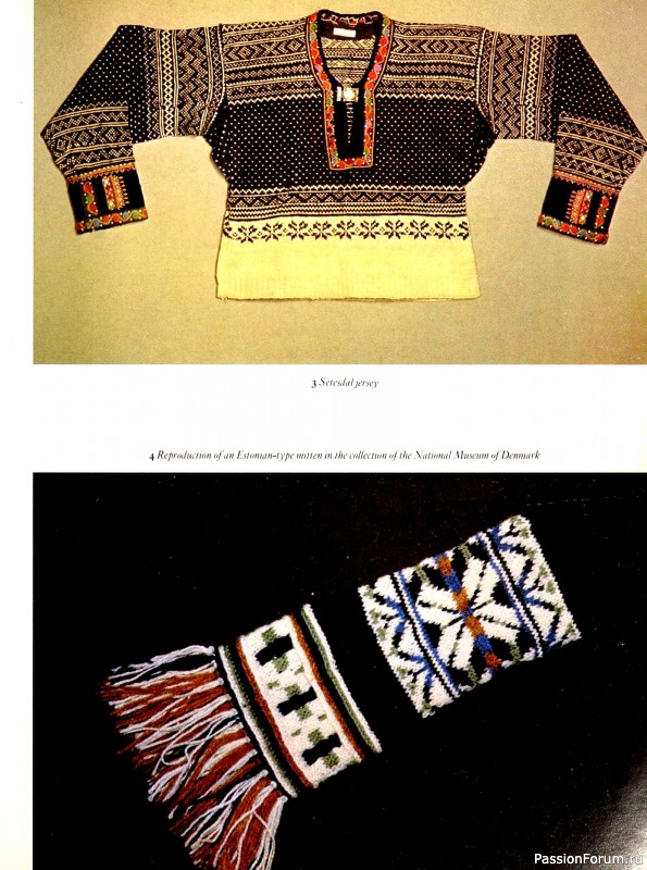 Вязаные проекты в раритетной книге «Traditional Scandinavian Knitting». Продолжение