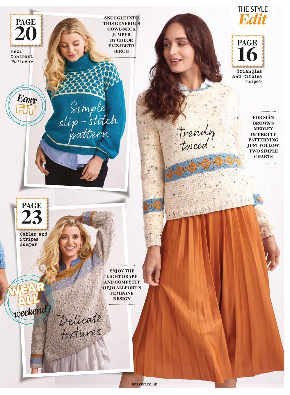 Для любителей вязания спицами. Let&#039;s Knit №177 2021
