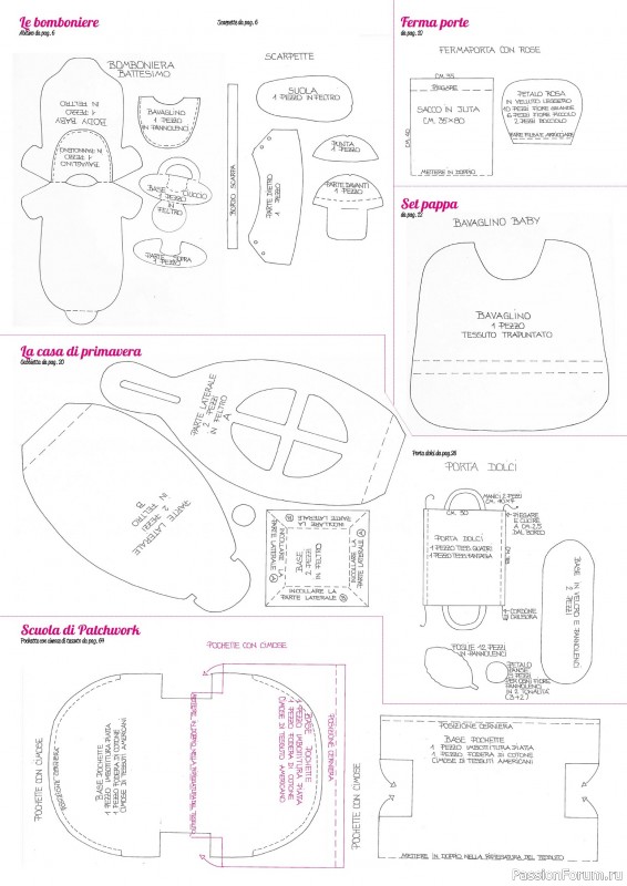 Коллекция проектов для рукодельниц в журнале &laquo;I Love Cucito №60 2025&raquo;