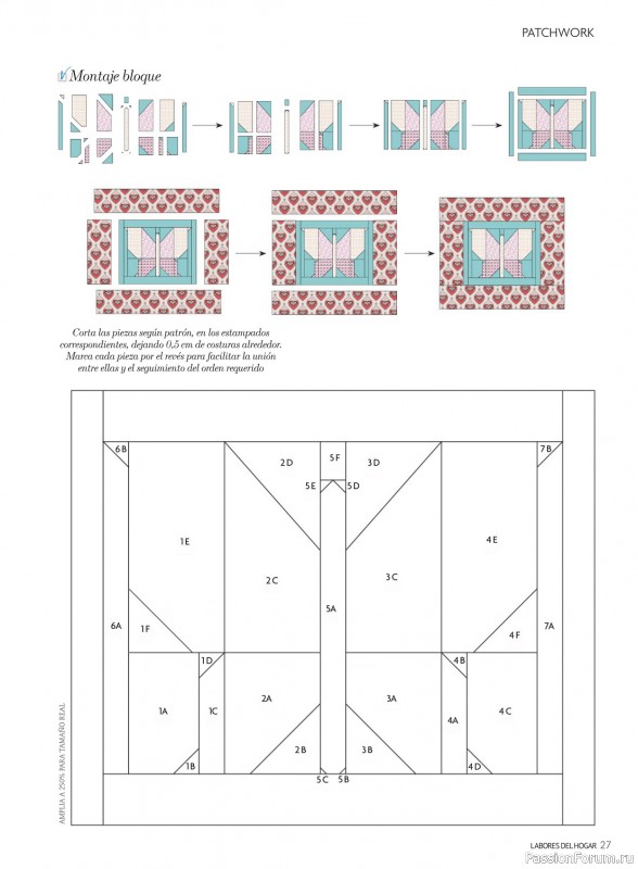 Коллекция проектов для рукодельниц в журнале «Labores del hogar №771 2024»