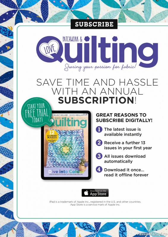 Коллекция проектов для рукодельниц в журнале &laquo;Love Patchwork & Quilting №158 2025&raquo;