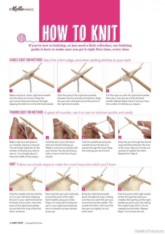 Коллекция проектов для рукодельниц в журнале «Mollie Makes Presents - Gorgeous Knits for Tots 2025»