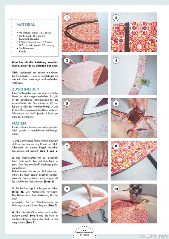 Коллекция проектов для рукодельниц в журнале &laquo;Patchwork Magazin Spezial №51 2026&raquo;