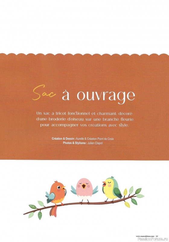 Коллекция вышивки в журнале &laquo;Creation Point de Croix №116 2026&raquo;