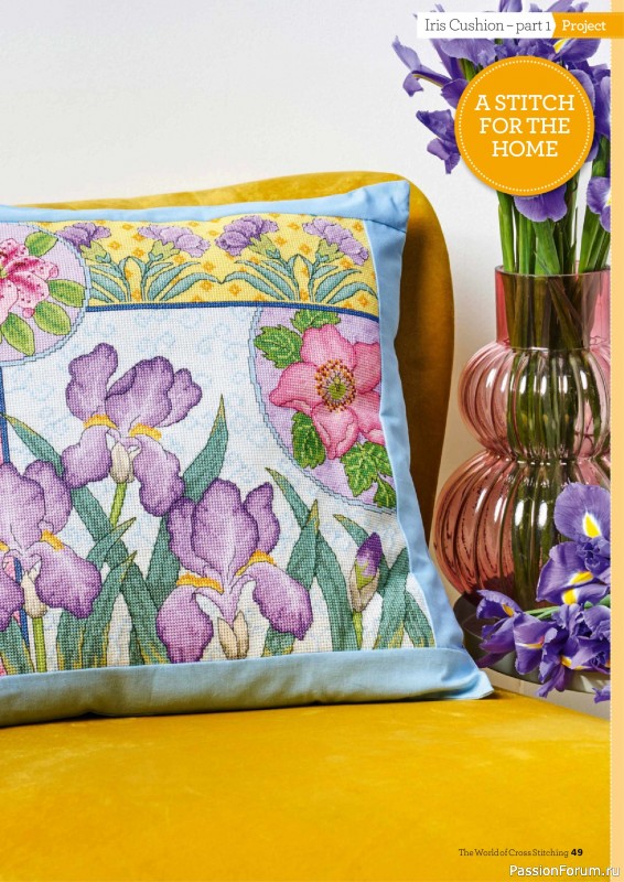 Коллекция вышивки в журнале &laquo;The World of Cross Stitching №370 2026&raquo;