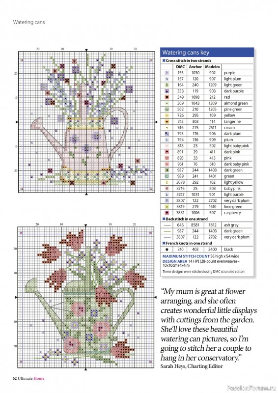 Коллекция вышивки в журнале &laquo;Ultimate CrossStitch &ndash; Home 2026&raquo;