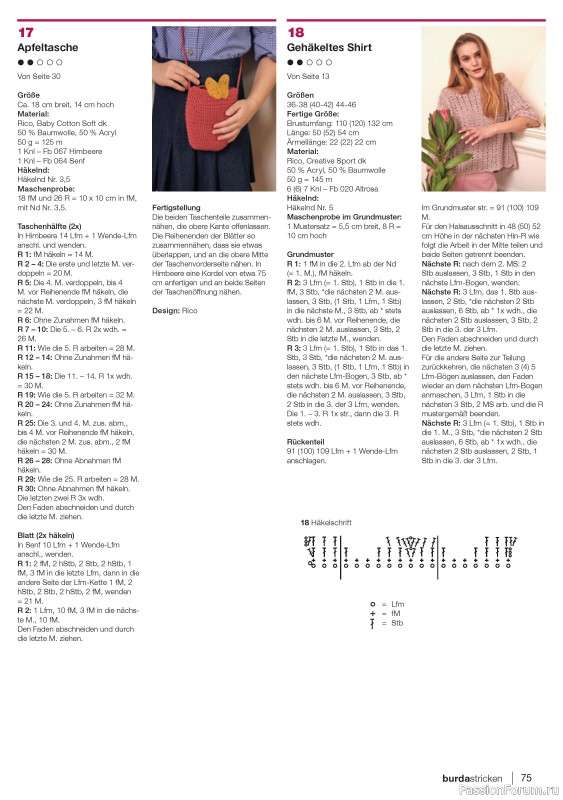 Вязаные модели в журнале «Burda Stricken №3 2022»