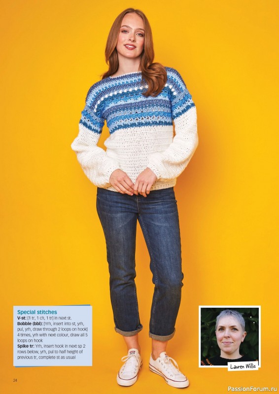 Вязаные проекты крючком в журнале «Crochet Now №128 2025»