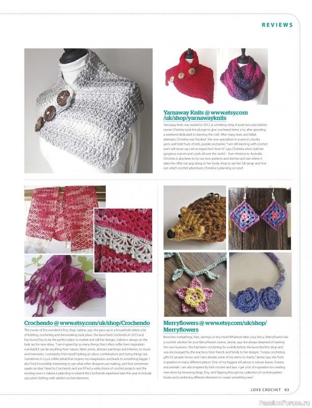 Вязаные проекты крючком в журнале «Love Crochet №36 2026»