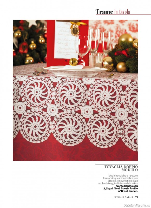 Вязаные проекты крючком в журнале «Profilo Uncinetto Speciale №6 2025»