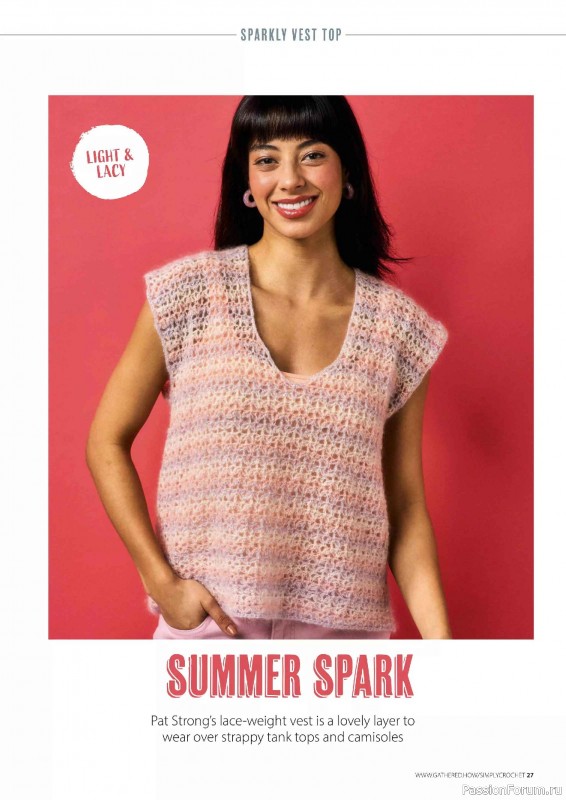Вязаные проекты крючком в журнале «Simply Crochet №177 2026»