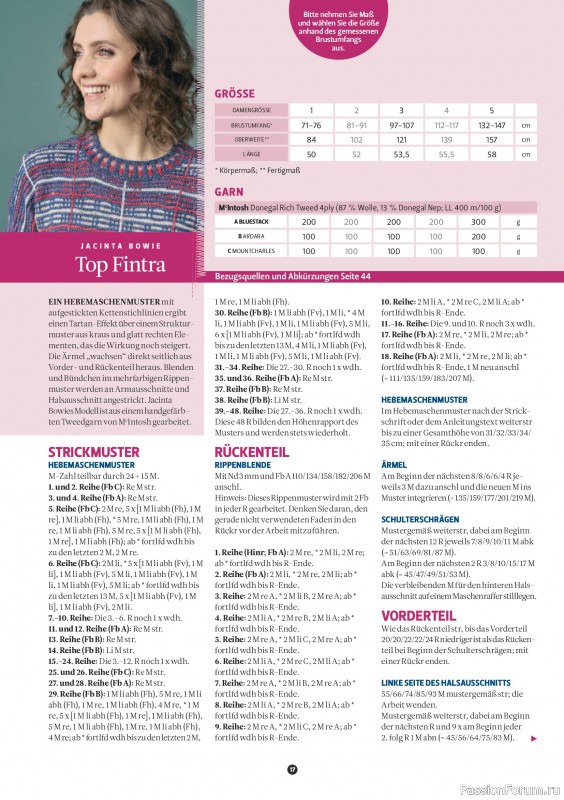 Вязаные проекты спицами в журнале &laquo;The Knitter №81 2026 Germany&raquo;