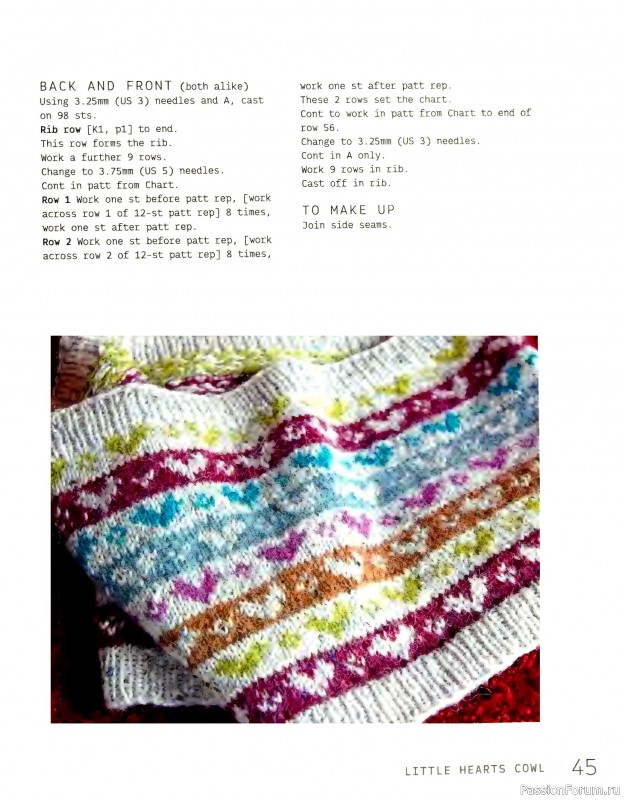 Вязаные проекты в книге «More Easy Fairisle Knits».