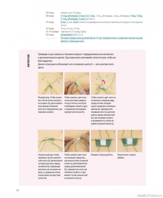 Вязаные проекты в книге &laquo;Шарнирные игрушки на спицах&raquo;.