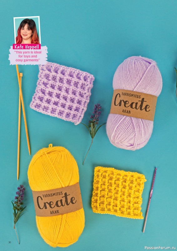 Вязаные проекты в журнале «Your Crochet & Knitting №65 2026»