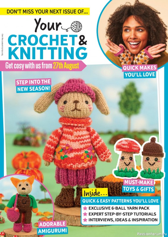 Вязаные проекты в журнале «Your Crochet & Knitting №67 2026»