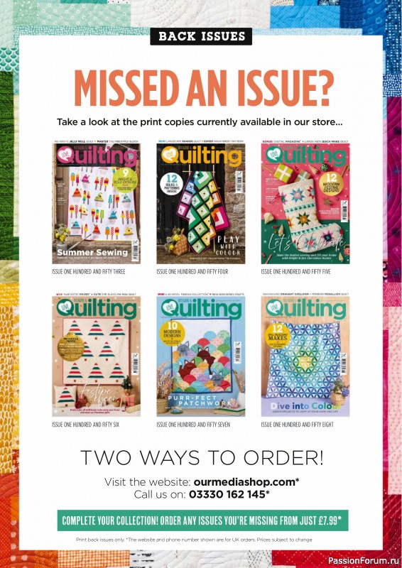 Коллекция проектов для рукодельниц в журнале &laquo;Love Patchwork & Quilting №159 2026&raquo;