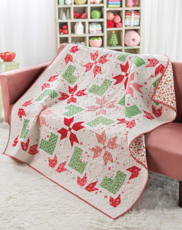Коллекция проектов для рукодельниц в журнале «Quilter’s World Specials: Let's Make It Merry 2026»
