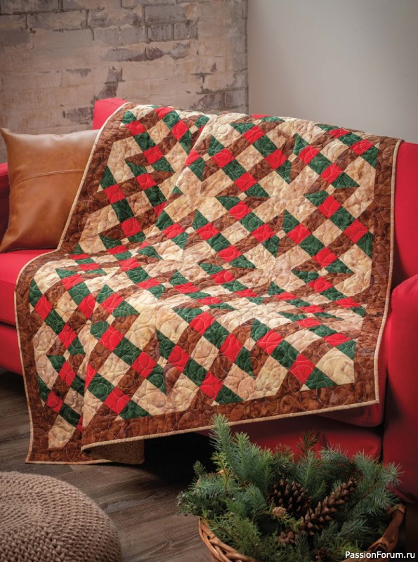 Коллекция проектов для рукодельниц в журнале «Quilter's World - Winter 2026»