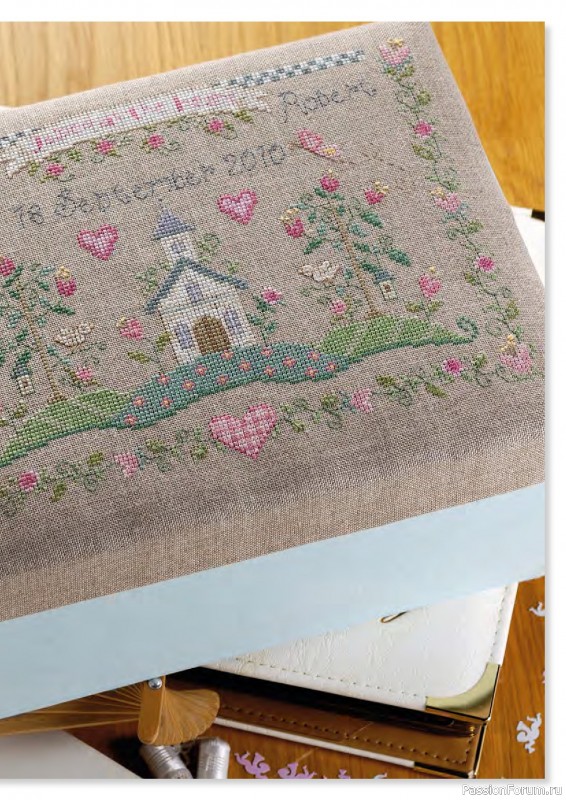 Коллекция вышивки в журнале «Cross Stitch Collection - The Ultimate Alphabets 2026»