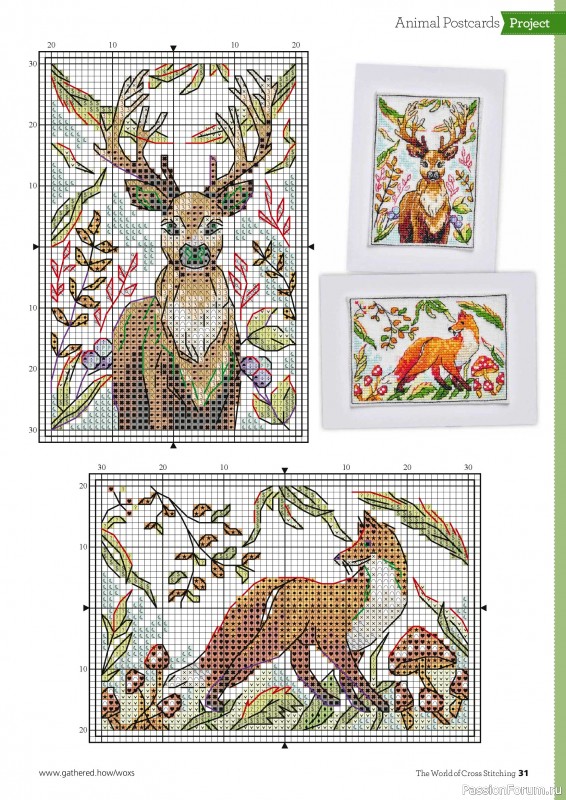 Коллекция вышивки в журнале &laquo;The World of Cross Stitching №371 2026&raquo;