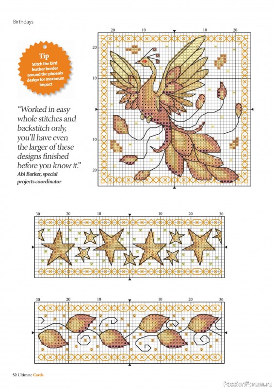 Коллекция вышивки в журнале «Ultimate CrossStitch – Cards 2026»