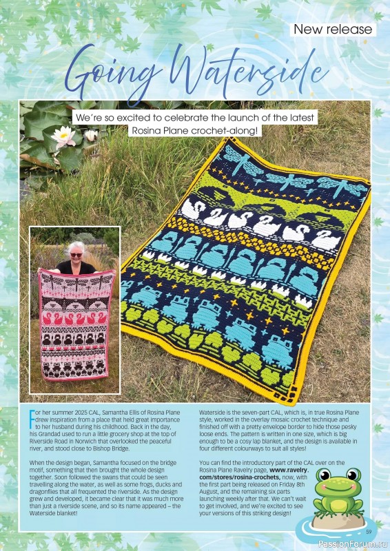 Вязаные проекты крючком в журнале «Crochet Now №124 2025»