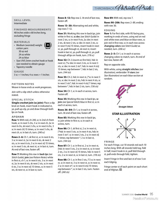 Вязаные проекты крючком в журнале &laquo;Crochet World - Summer 2026&raquo;