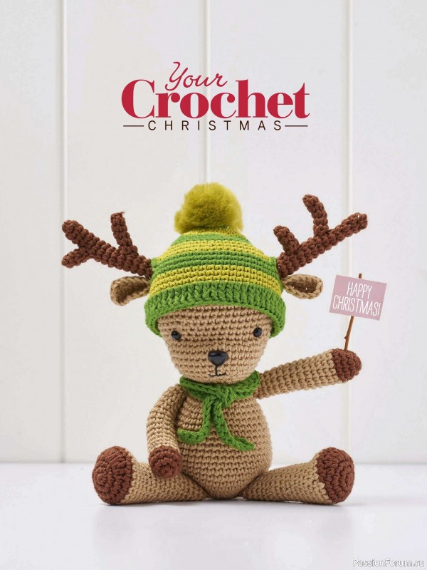 Вязаные проекты крючком в журнале «Your Crochet Christmas - 2025»