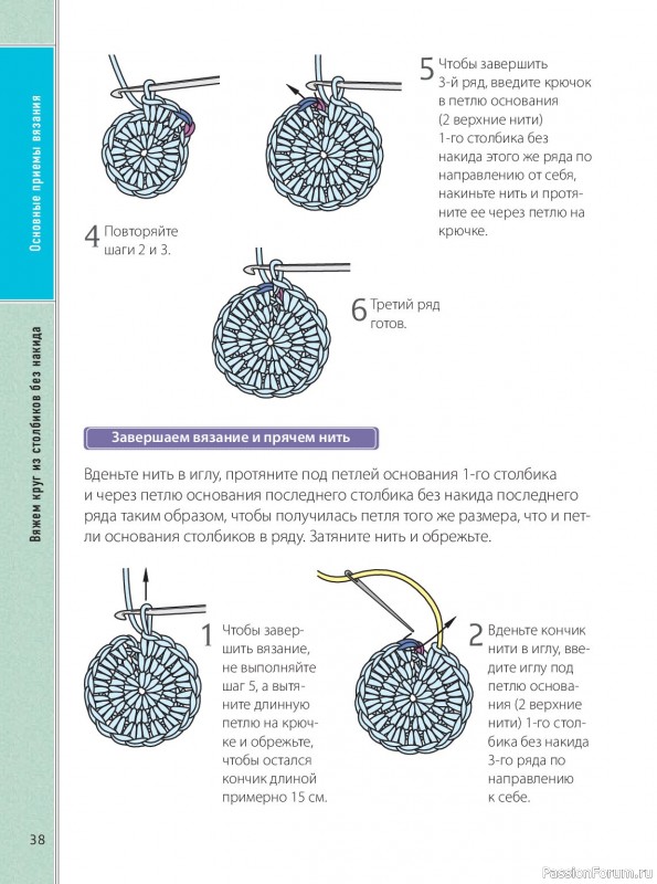 Вязаные проекты в книге &laquo;Ажурное вязание крючком&raquo;.