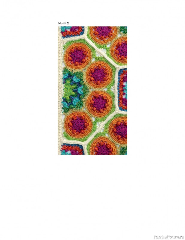 Вязаные проекты в книге «Crochet Modular Blankets»