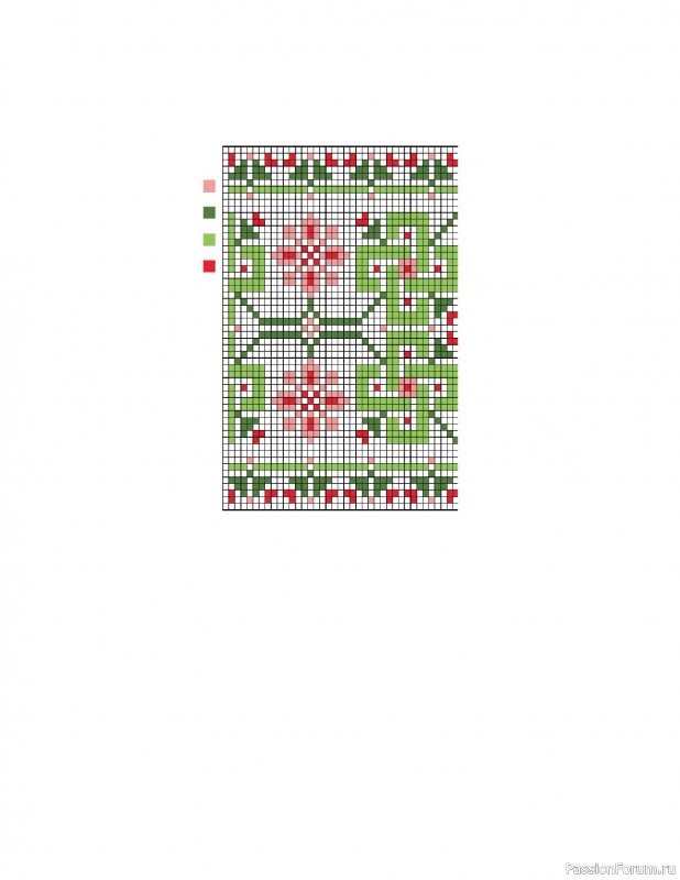 Вязаные проекты в книге &laquo;Вышиваем крестом скатерти, салфетки, рушники&raquo;. Часть 2