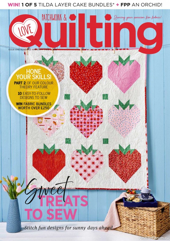 Коллекция проектов для рукодельниц в журнале &laquo;Love Patchwork & Quilting №162 2026&raquo;
